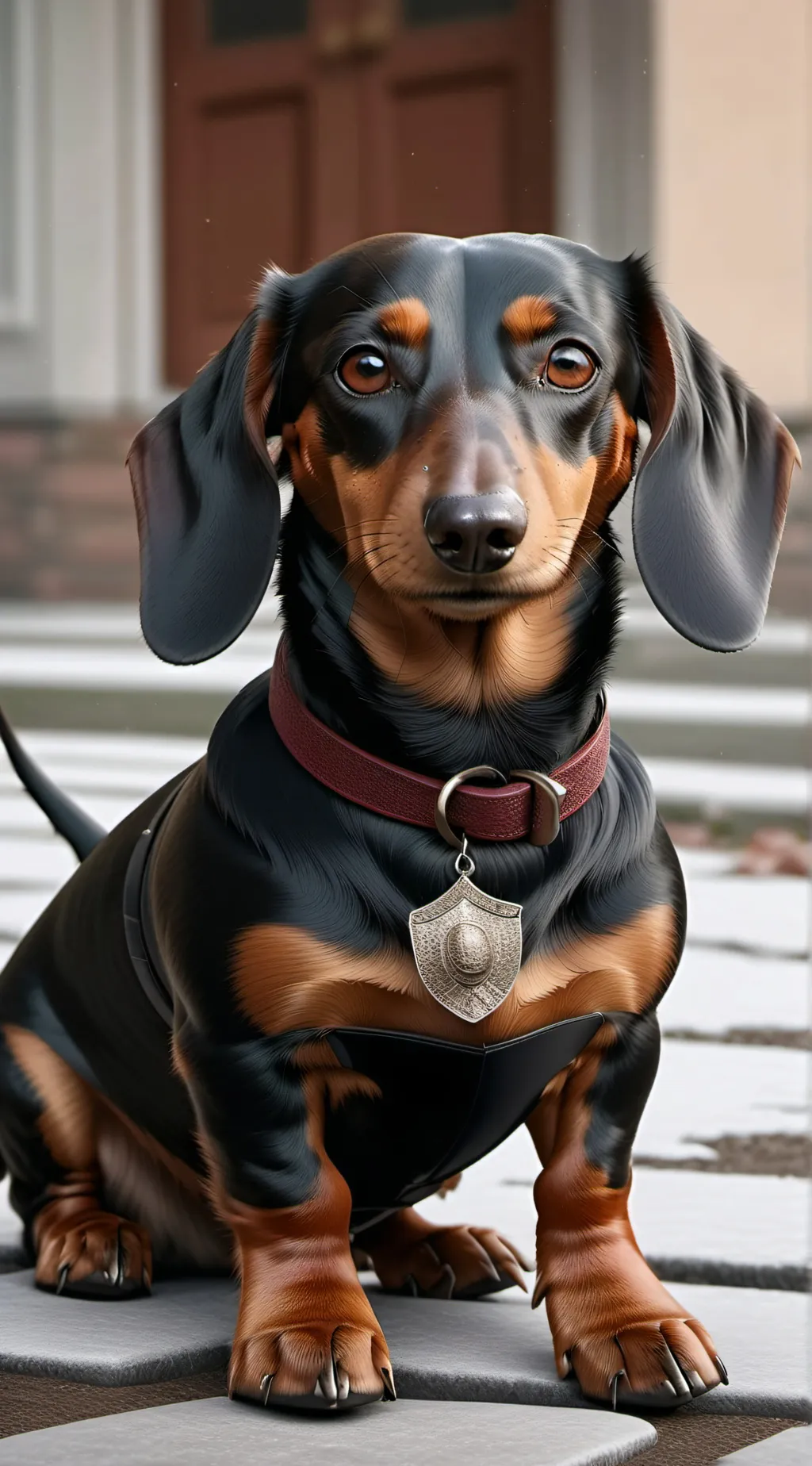 ai character: wiener dog tiktok🌭 background