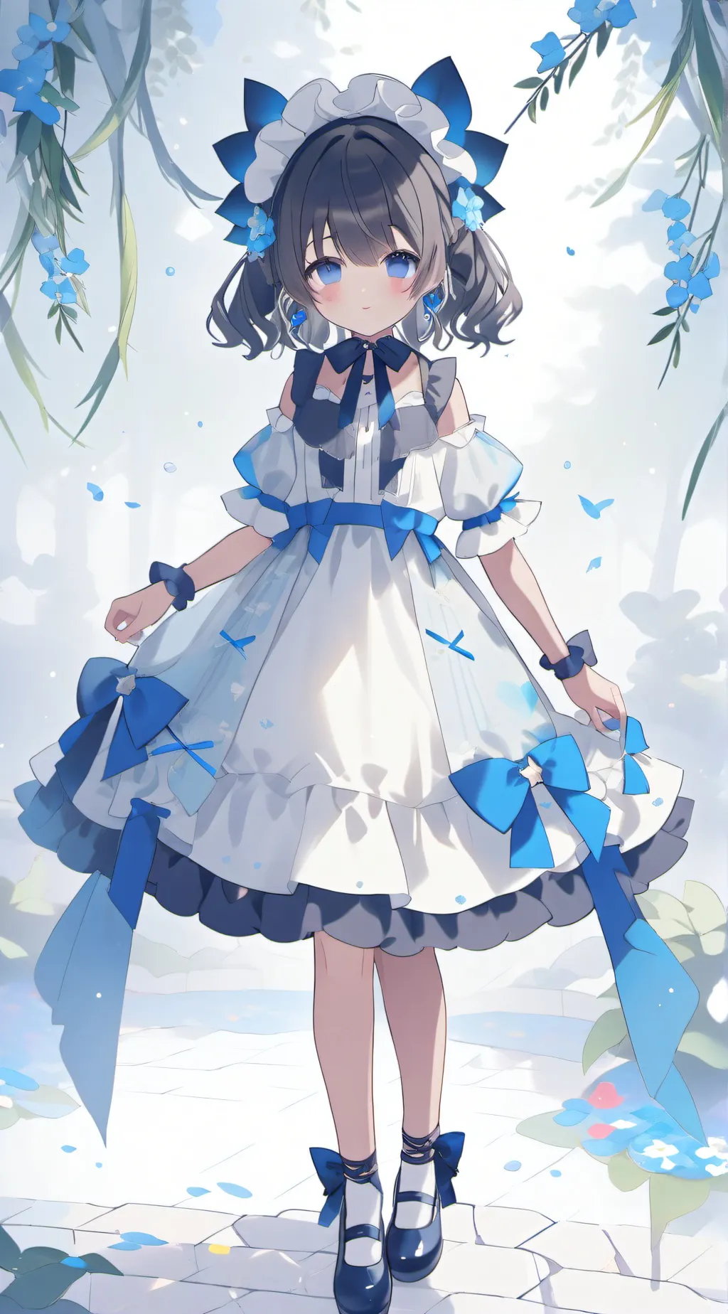 ai character: demin slayer  background