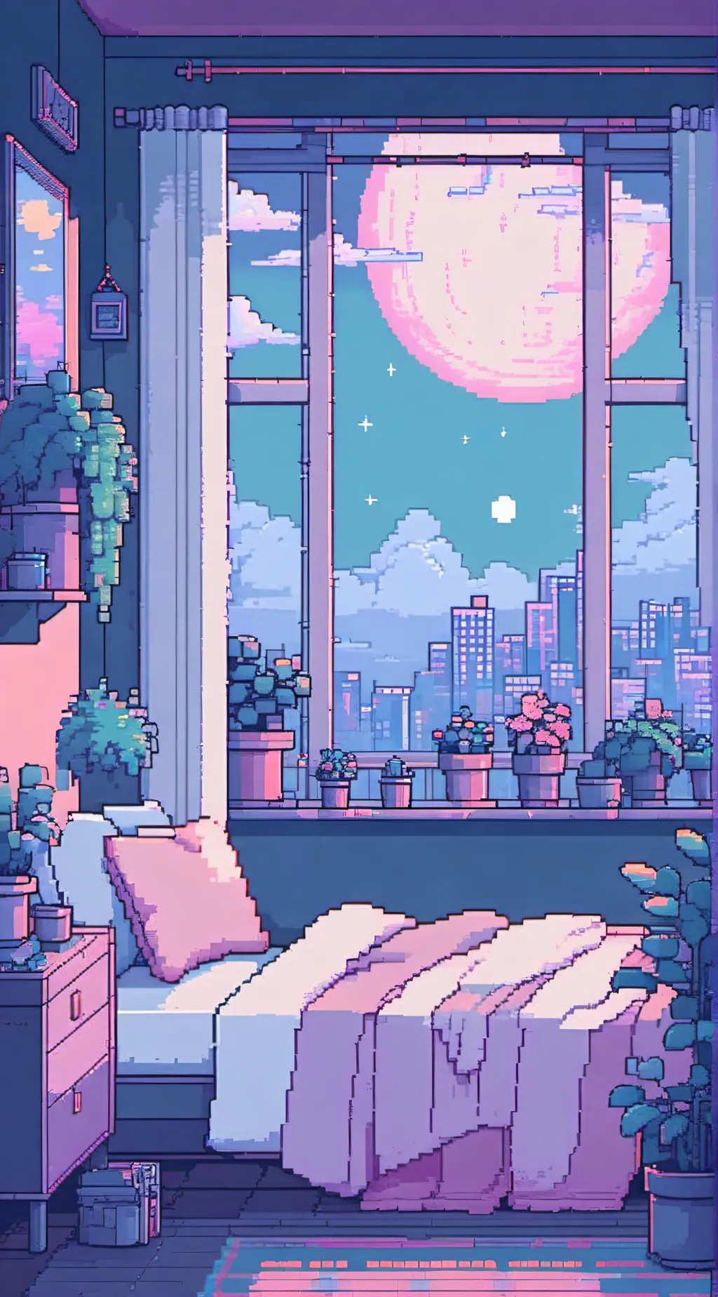ai character: JJK Sleepover background