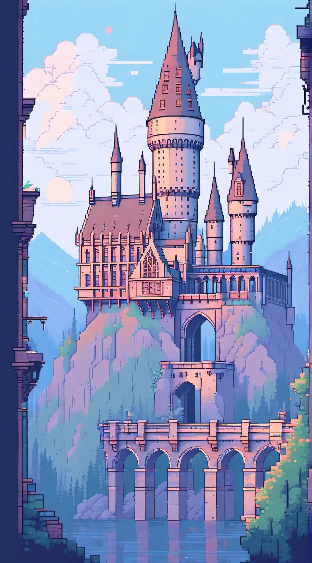 ai character: Hogwarts background