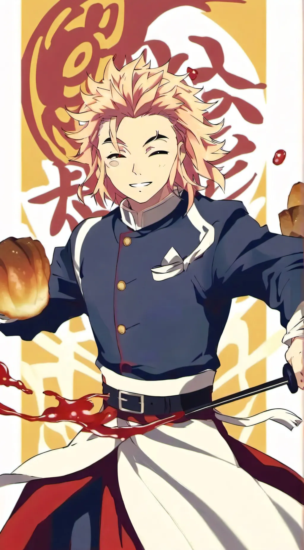 ai character: rengoku  background