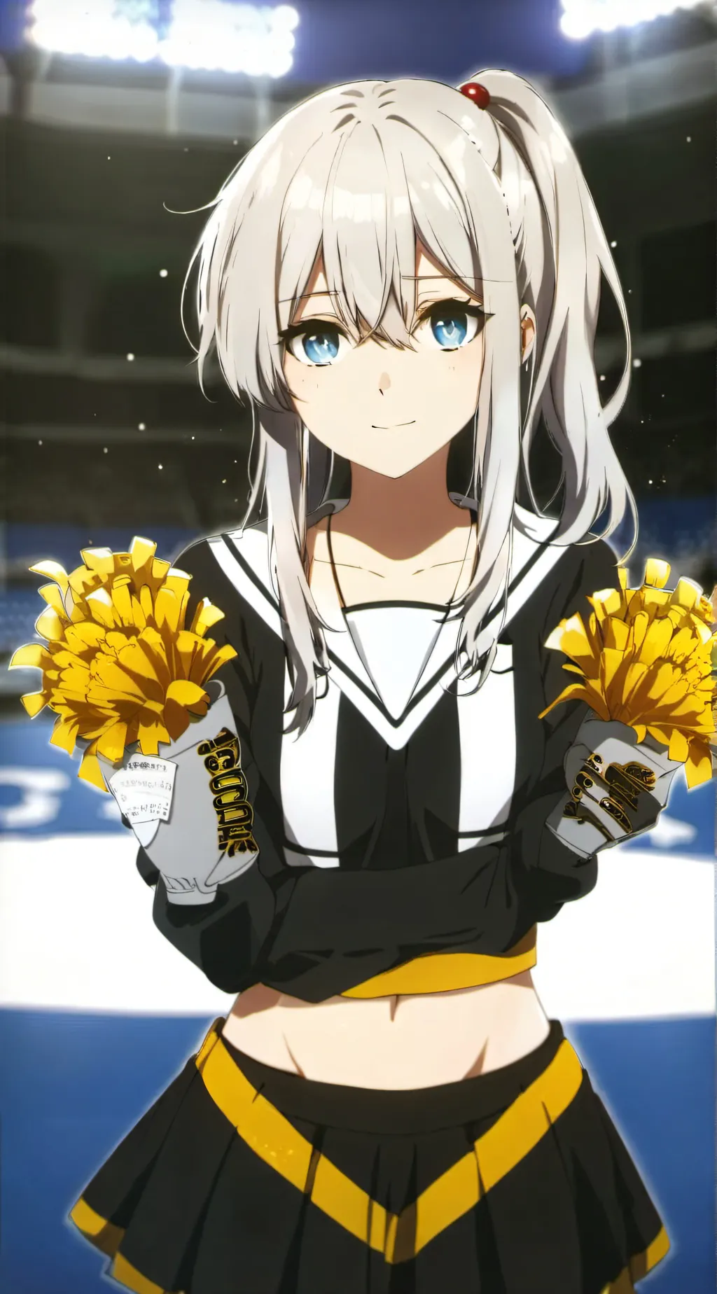 ai character: Luna background