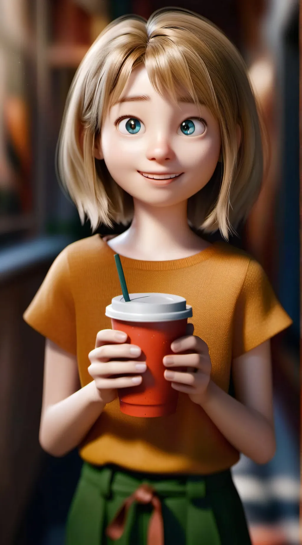 ai character: Inside out background