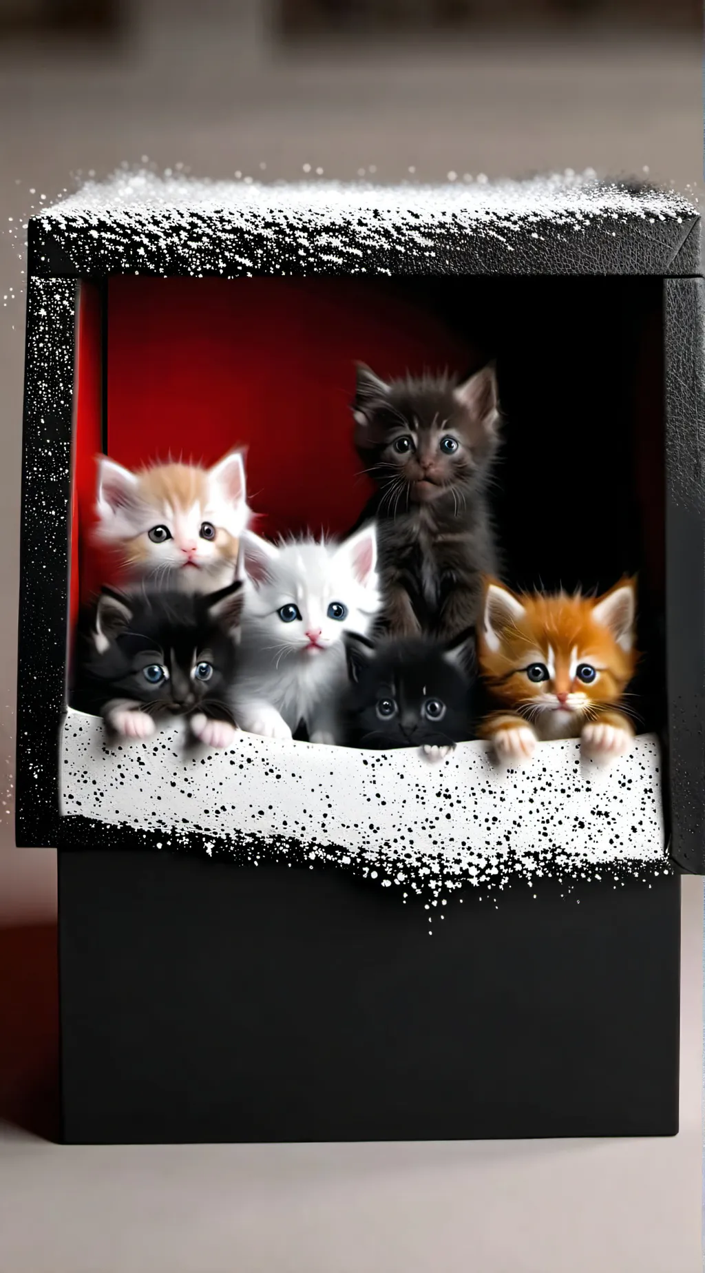 ai character: 5new borns background