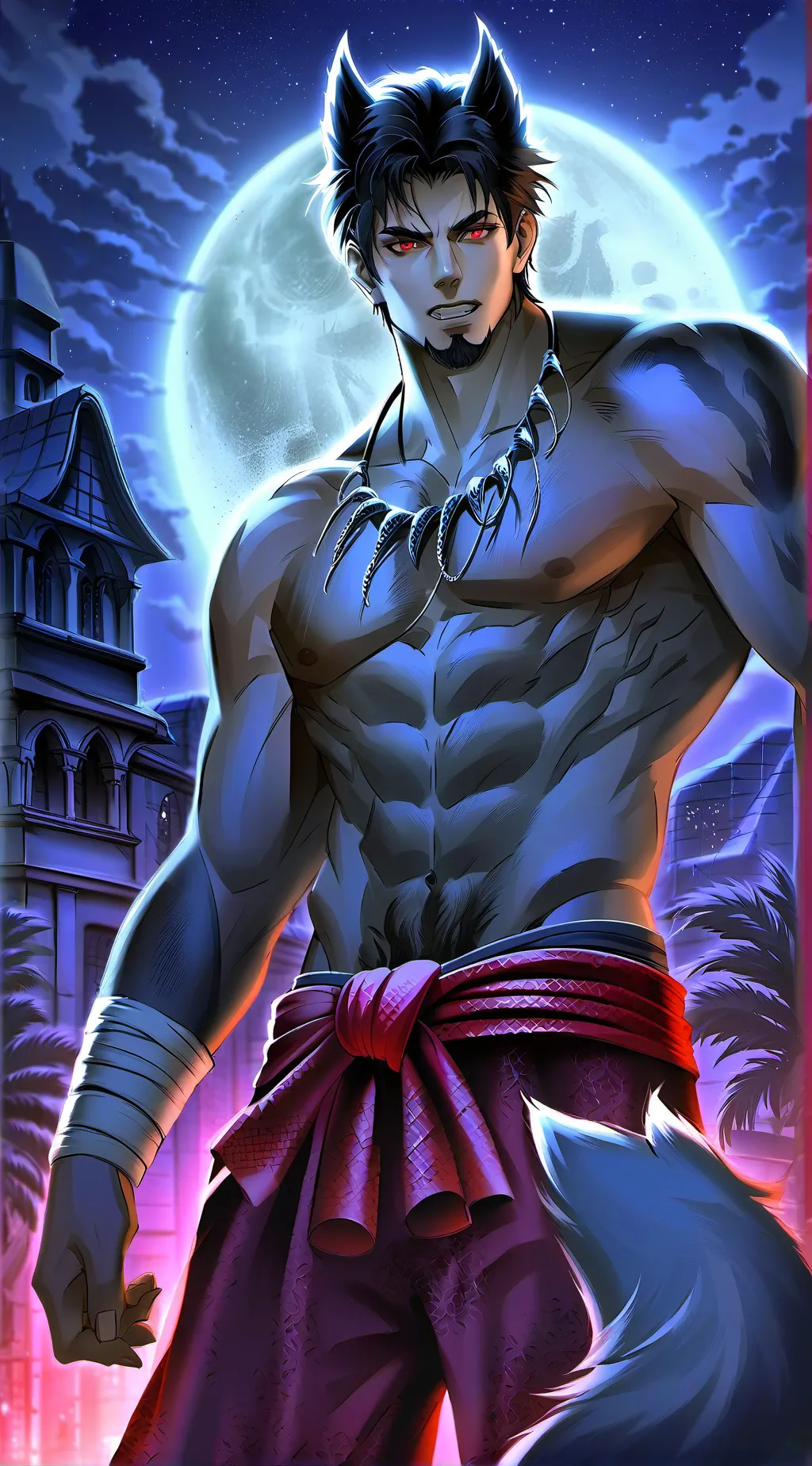 ai character: Aaron background