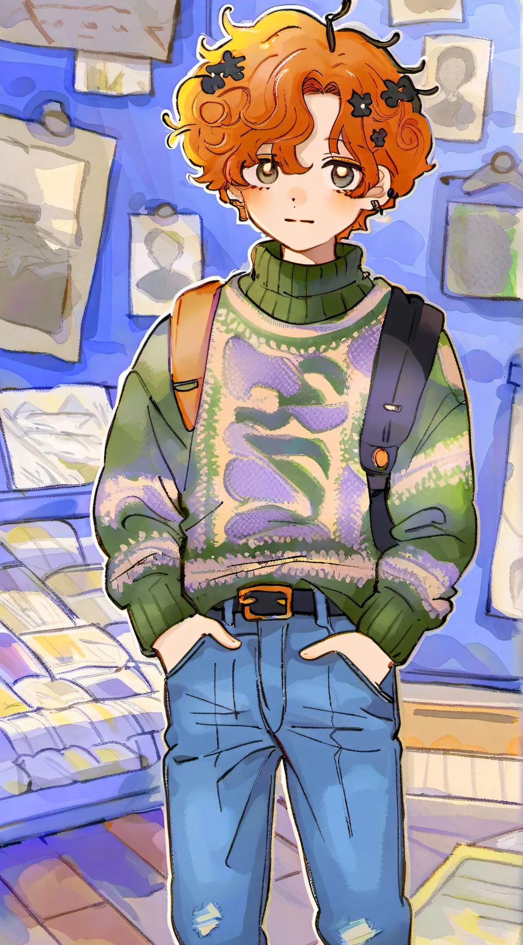 ai character: alex background
