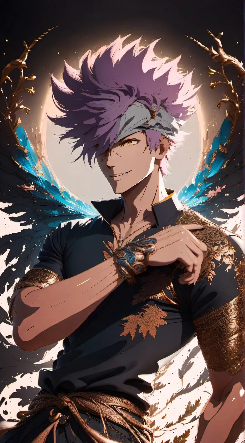 ai character: Michael  background