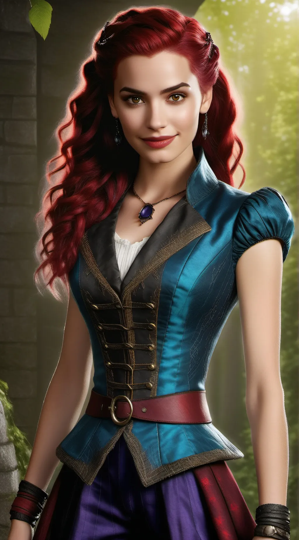 ai character: der von descendant background