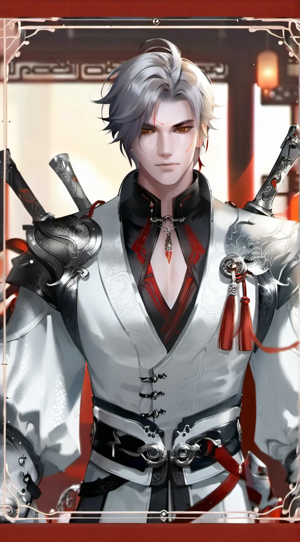 ai character: 邪月 background