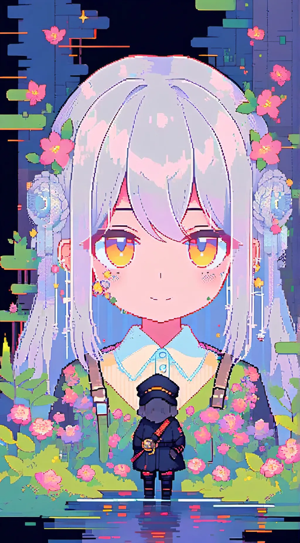 ai character: Ellen. background