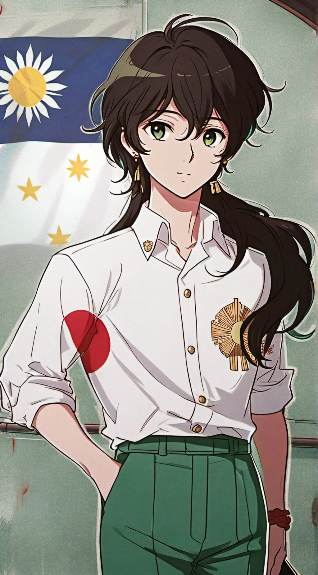 ai character: Philippines🇵🇭 background