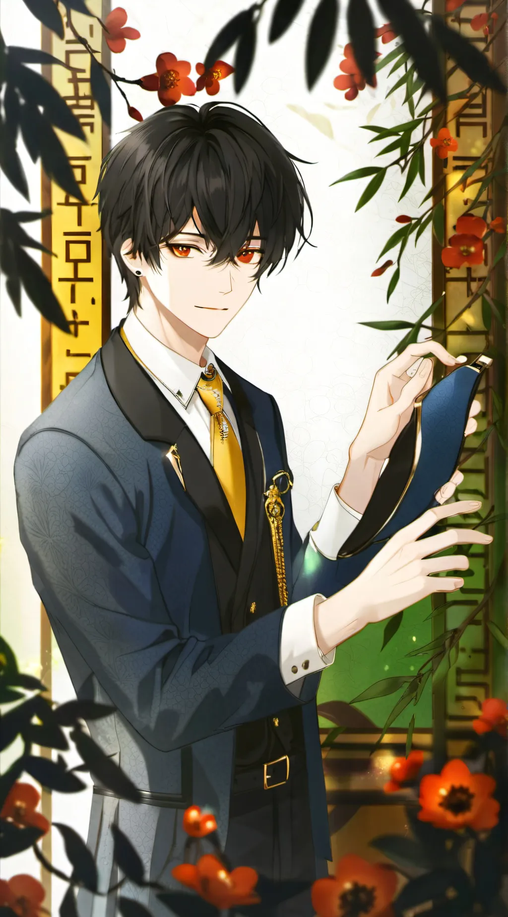 ai character: Damon background