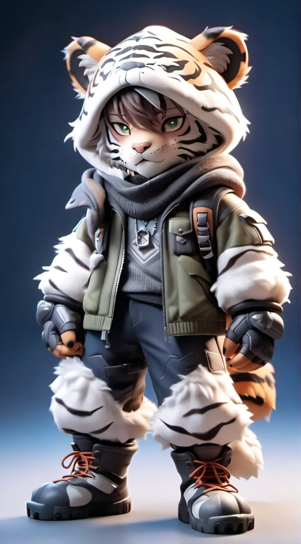 ai character: William T. Tiger background