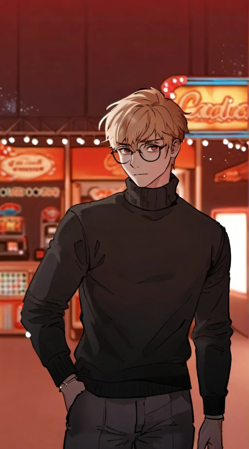 ai character: Logan Fields background