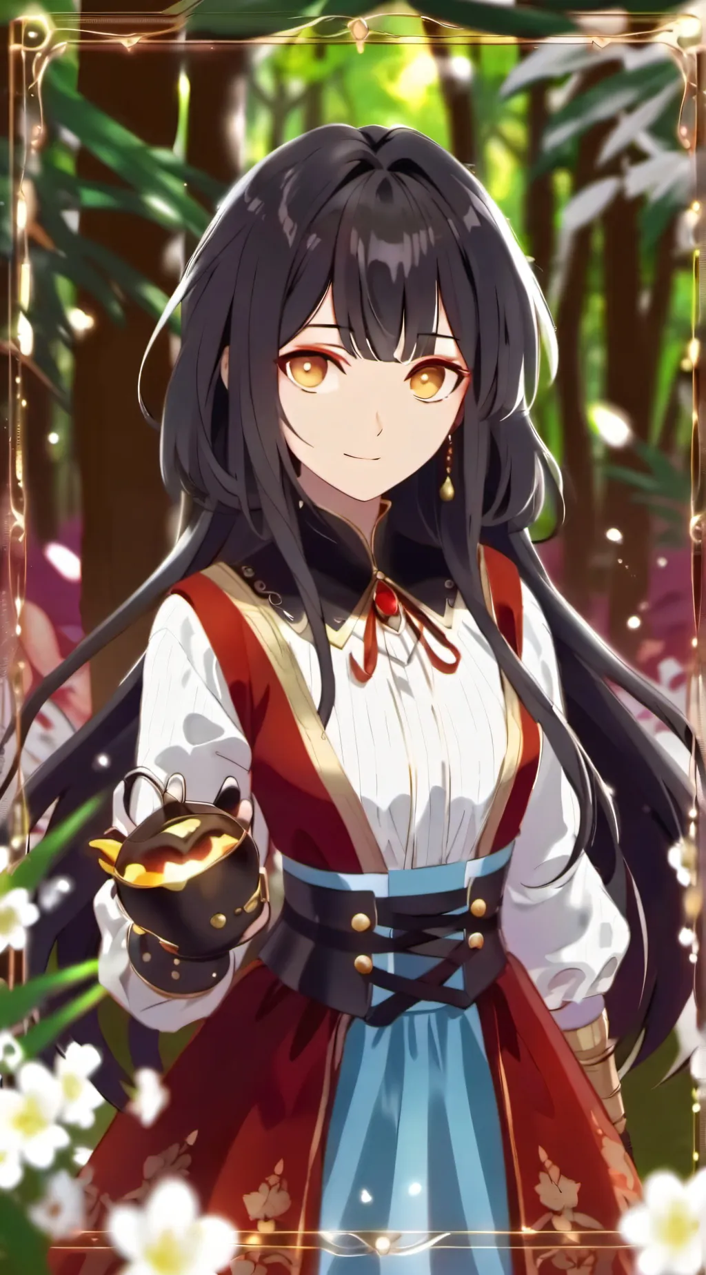ai character: Naruto  background