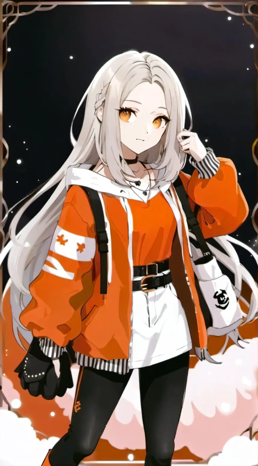 ai character: Clara Frost background