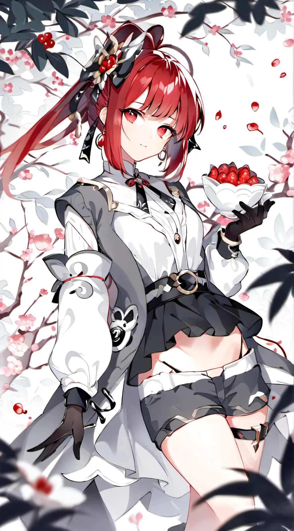 ai character: Ayane 5/10 background