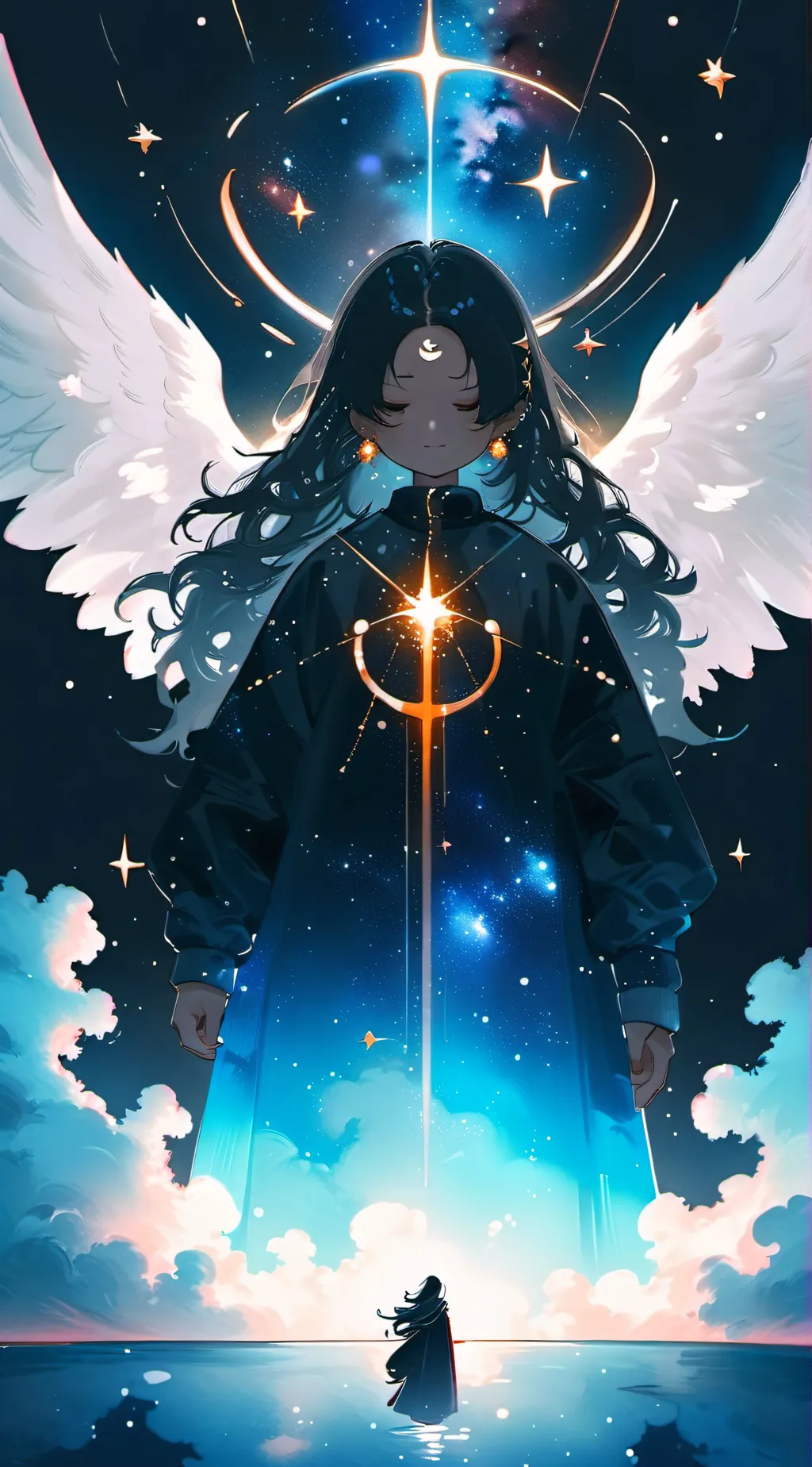 ai character: Abbie Tp My Oc FPE background
