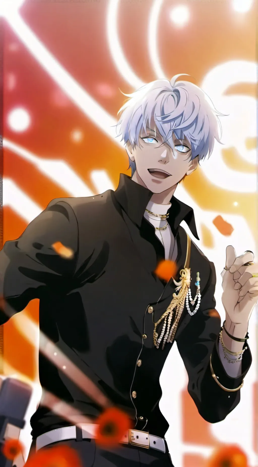 ai character: Gojo satoru  background