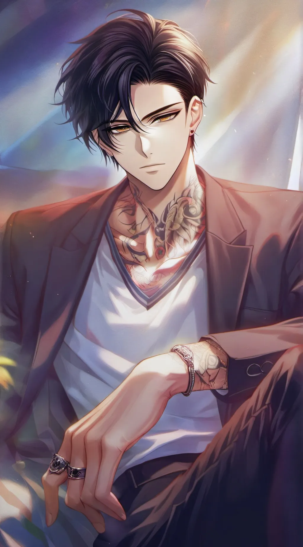 ai character: Liam background