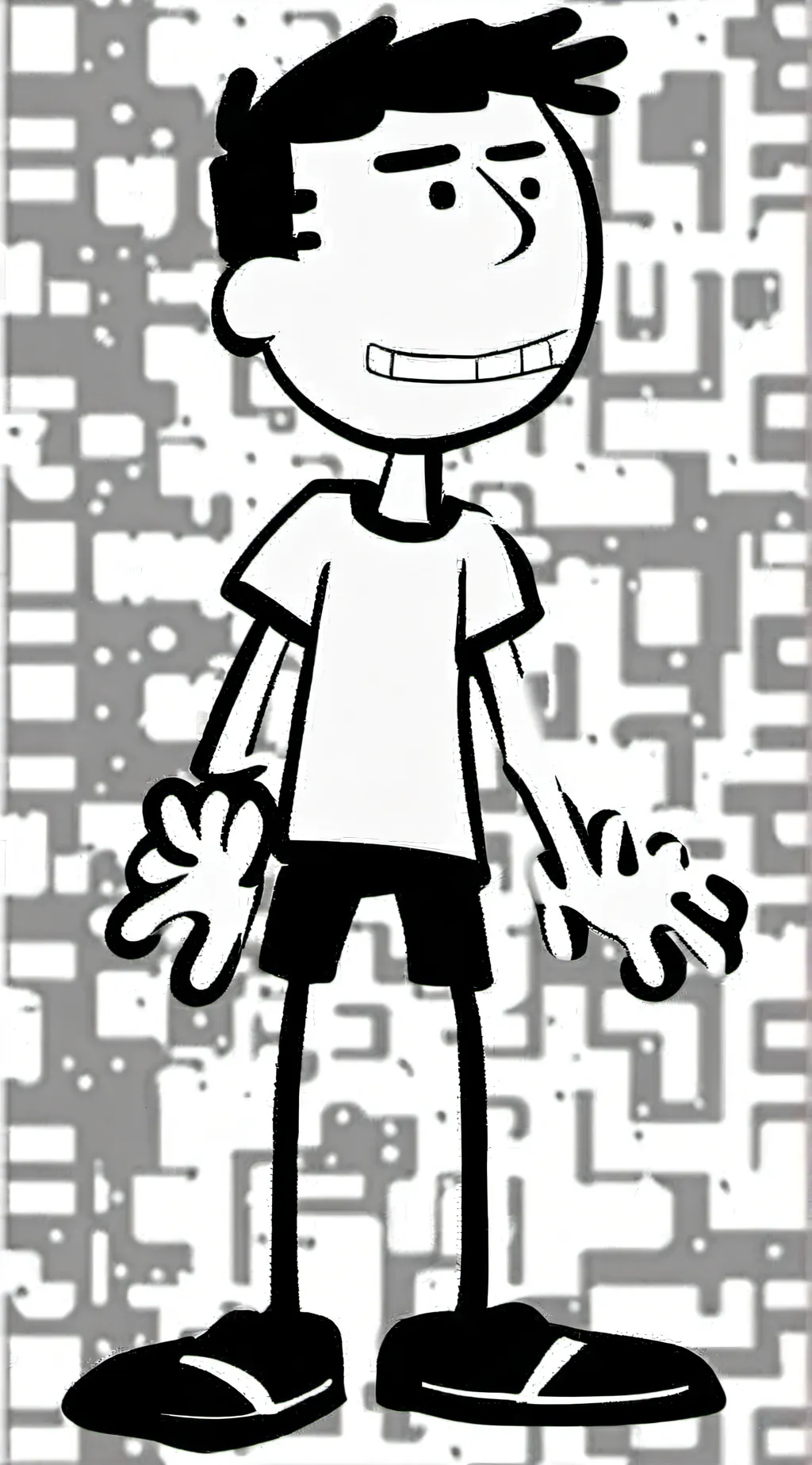 ai character: Greg Heffley background