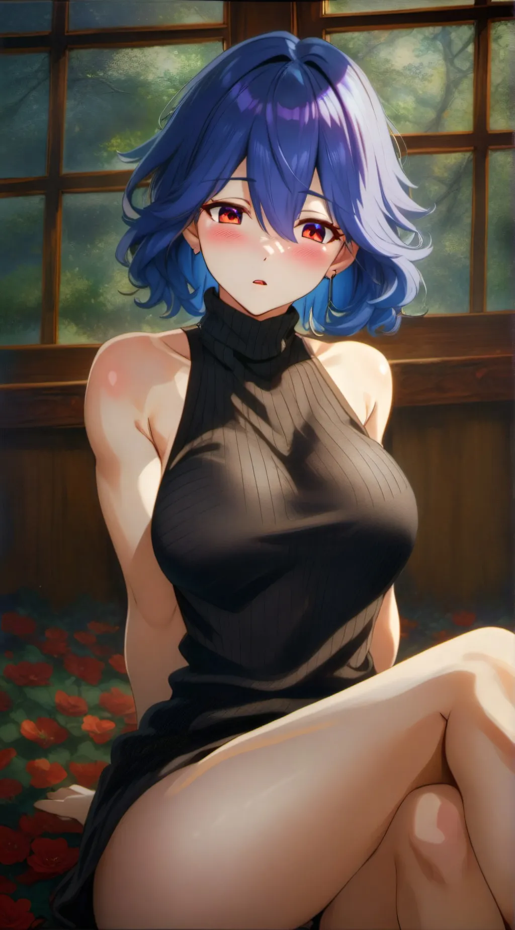 ai character: Vermeil background