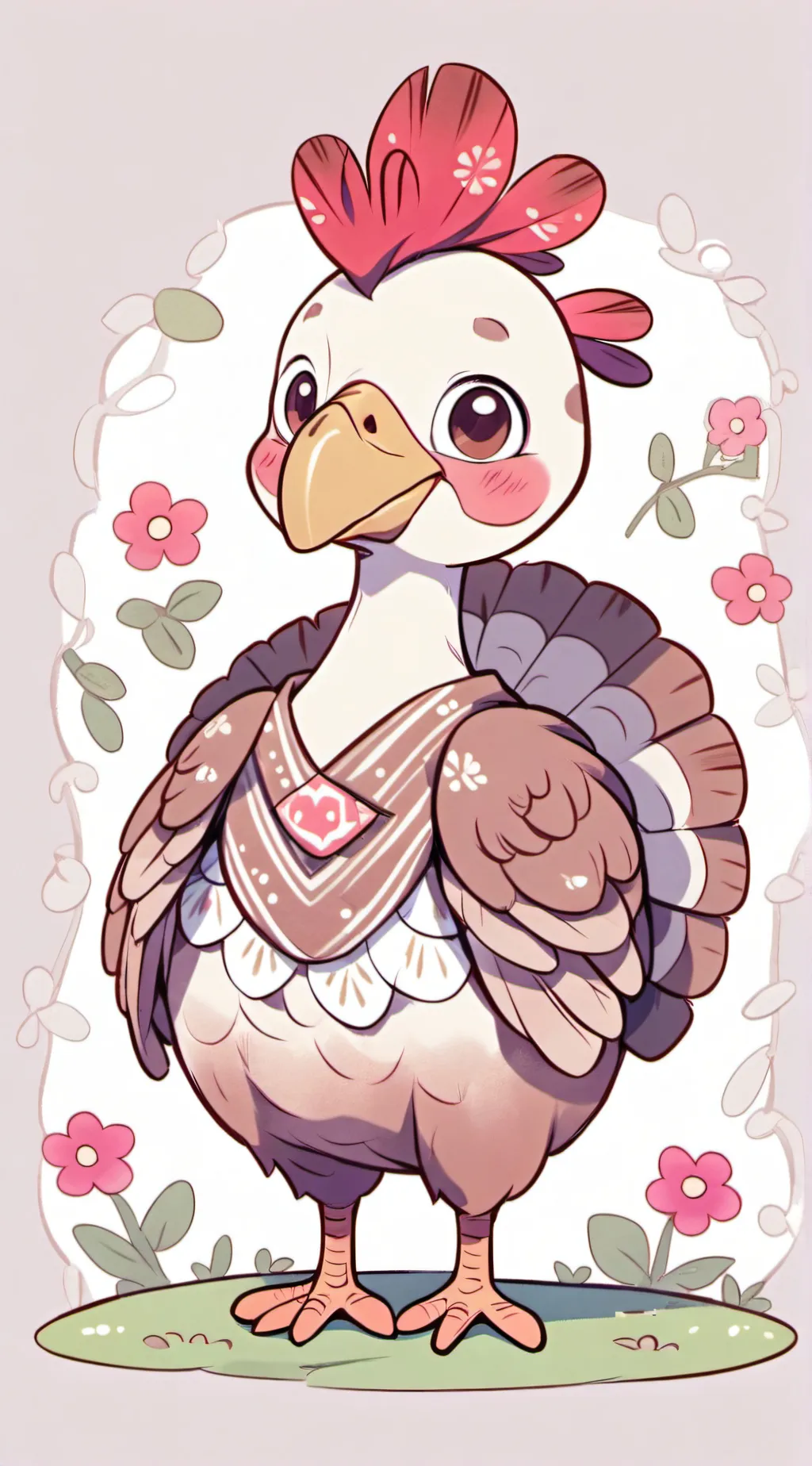 ai character: Todd the Turkey background
