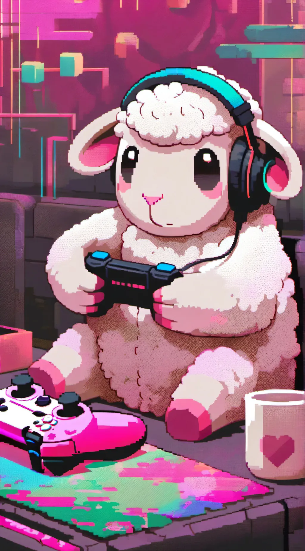 ai character: Snuggles background