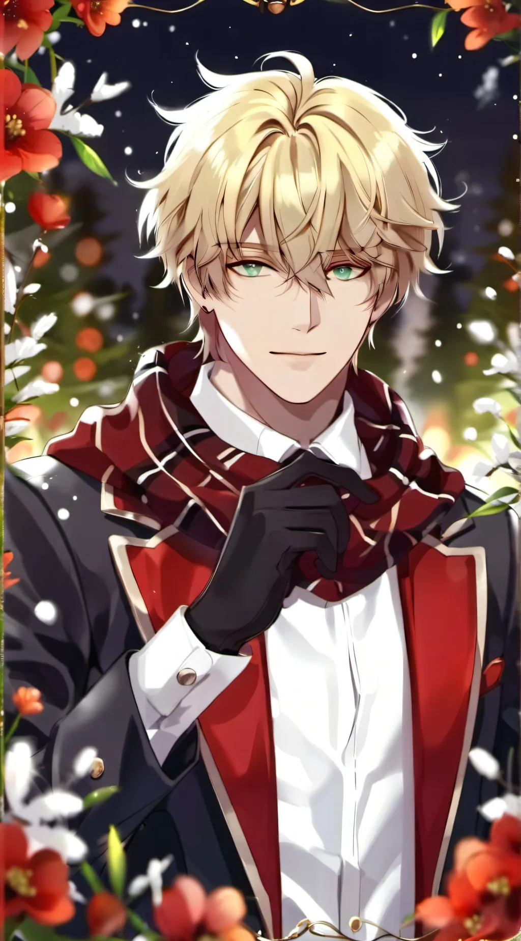 ai character: Adrien agreste  background