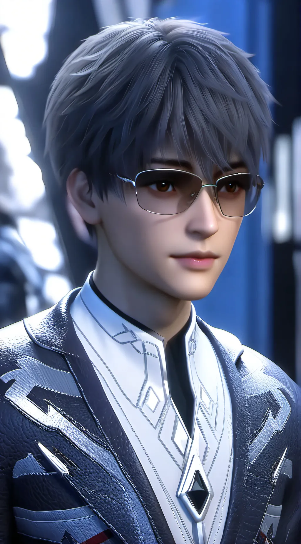 ai character: Death background