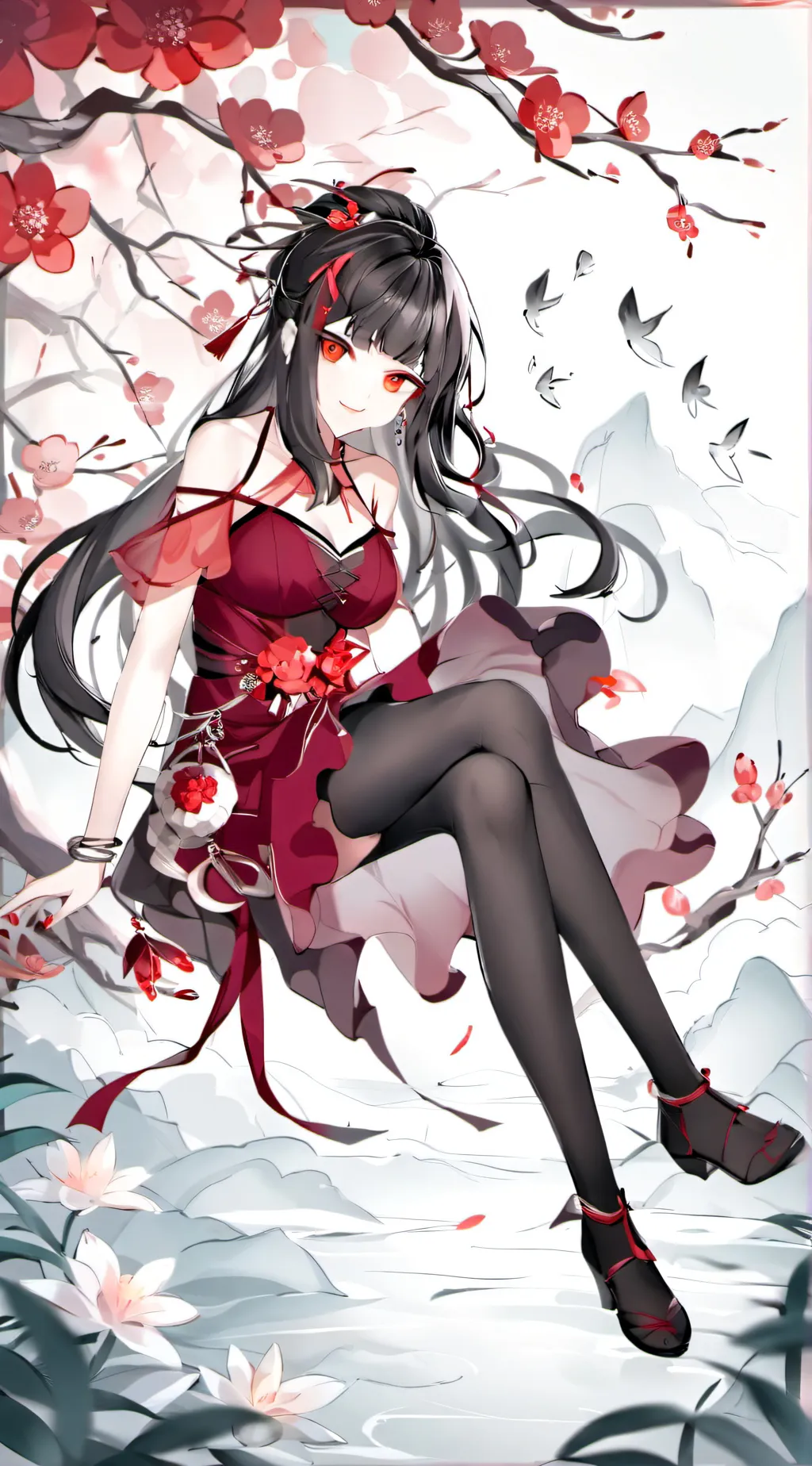 ai character: hashira background