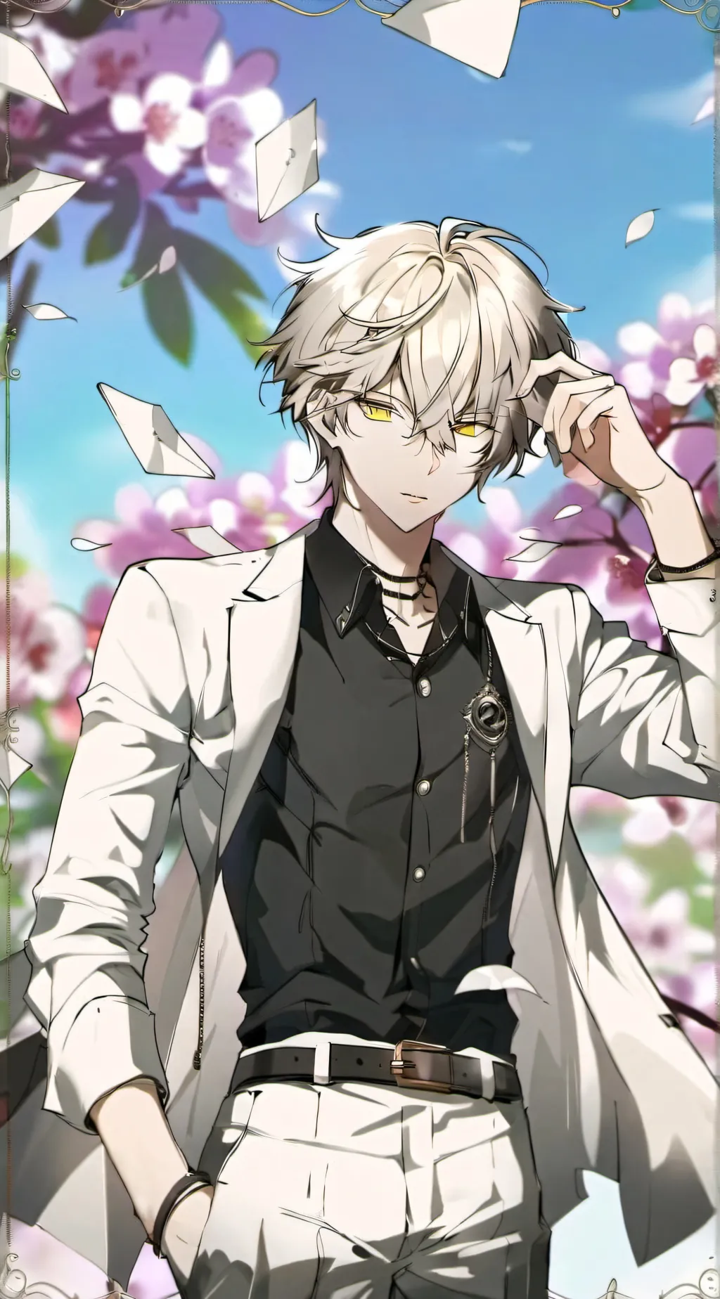 ai character: Kale background