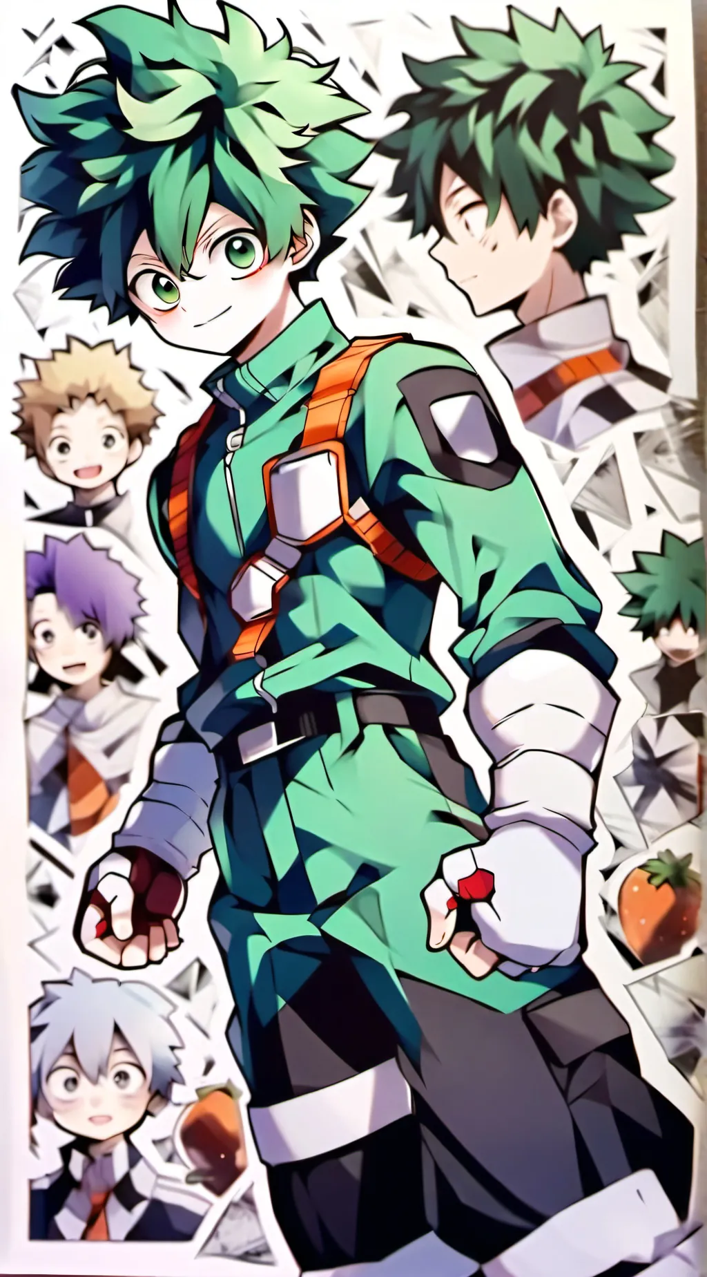 ai character: My Hero Academia  background