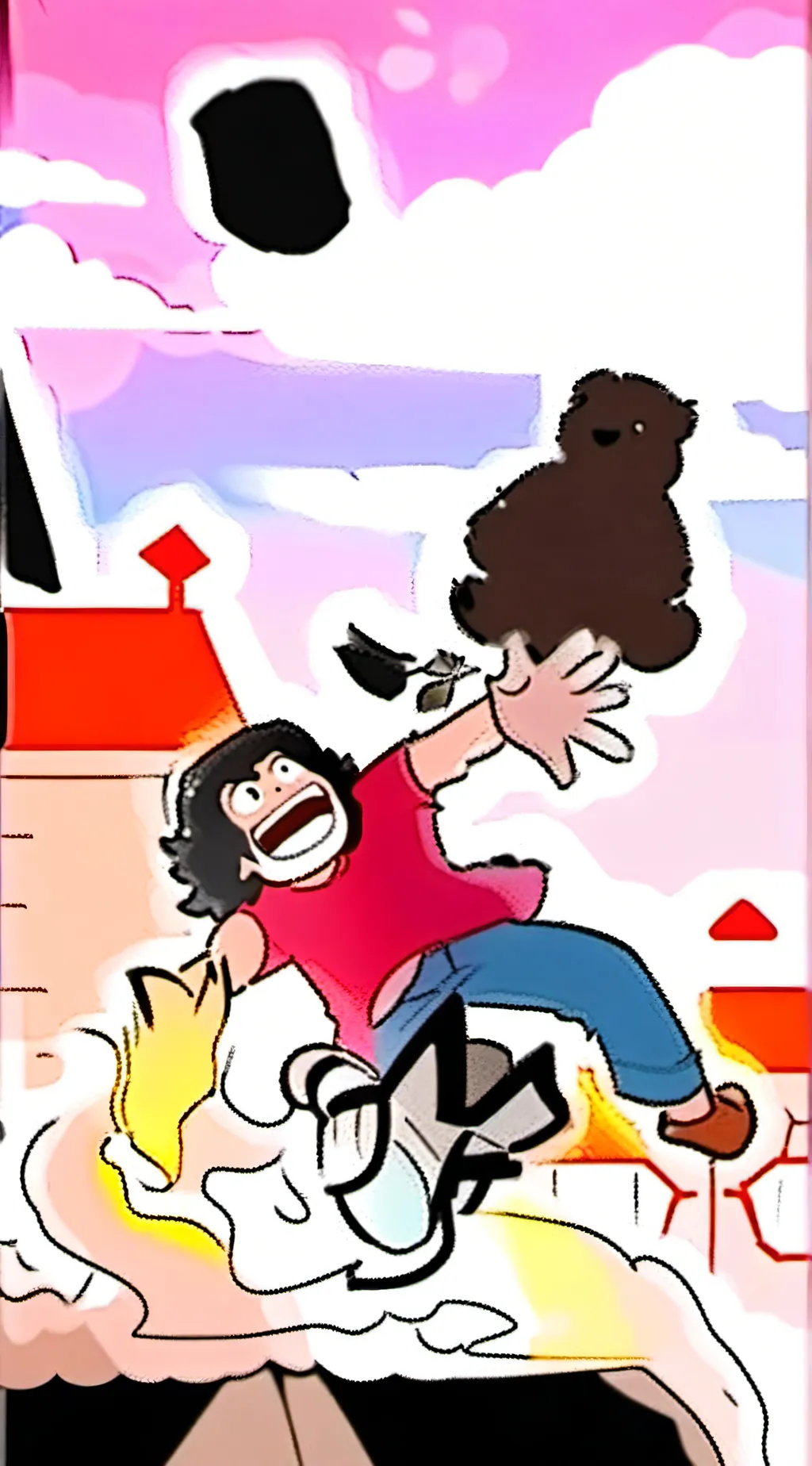 ai character: Steven universe ￼ background