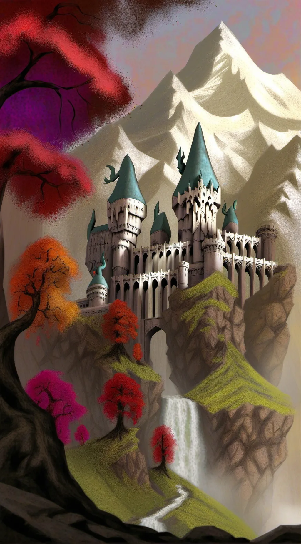 ai character: Hogwarts background
