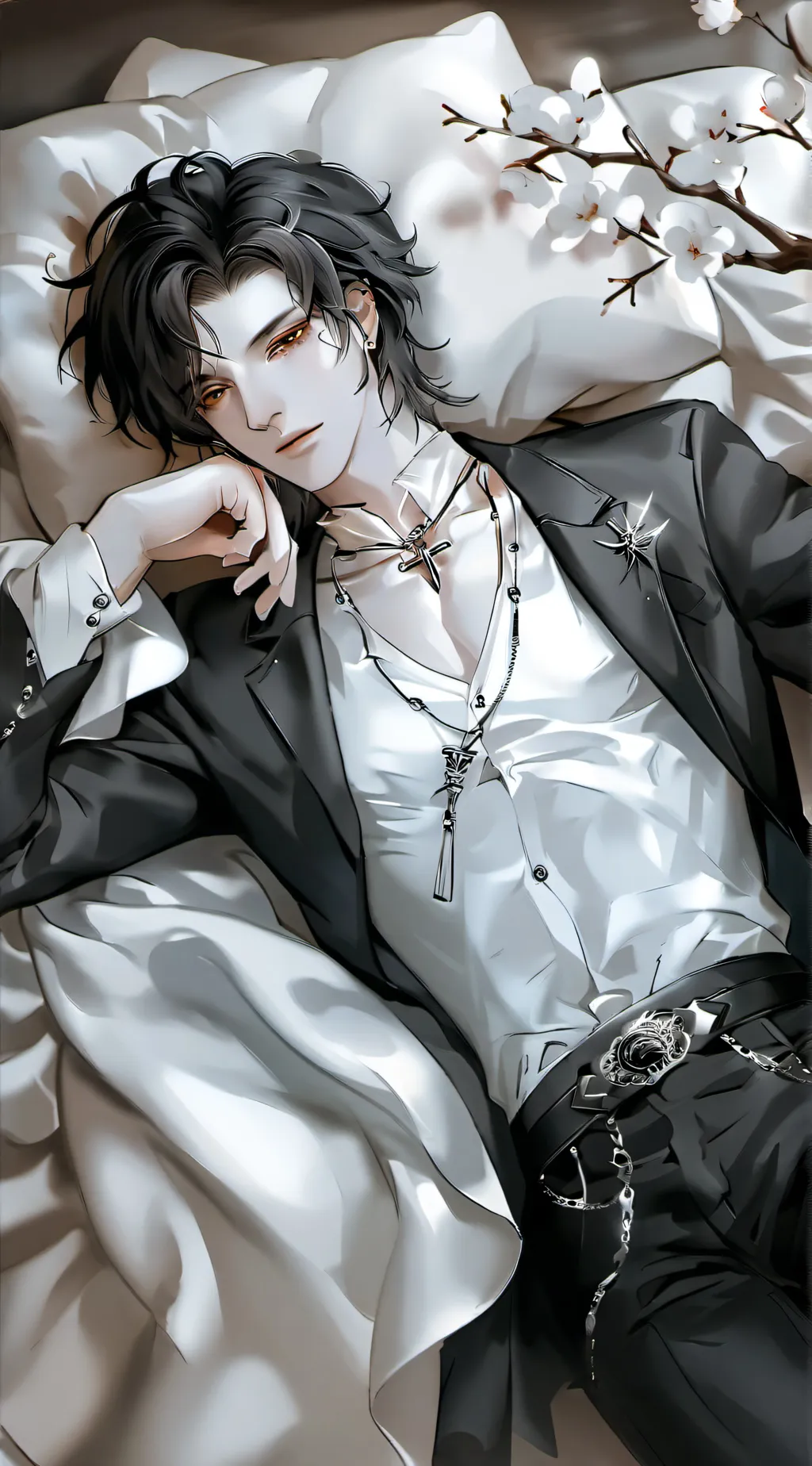 ai character: Nathen  background