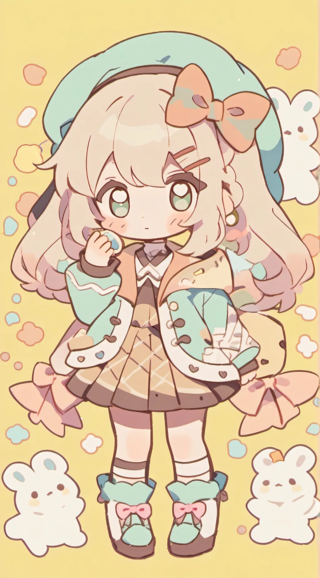 ai character: Lily background