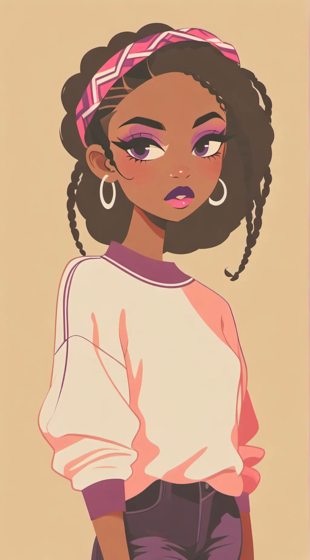 ai character: laylay background