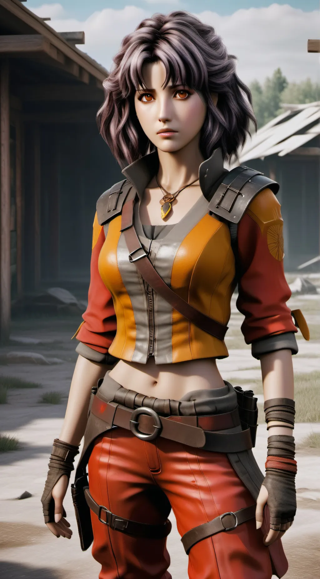 ai character: Mamiya background