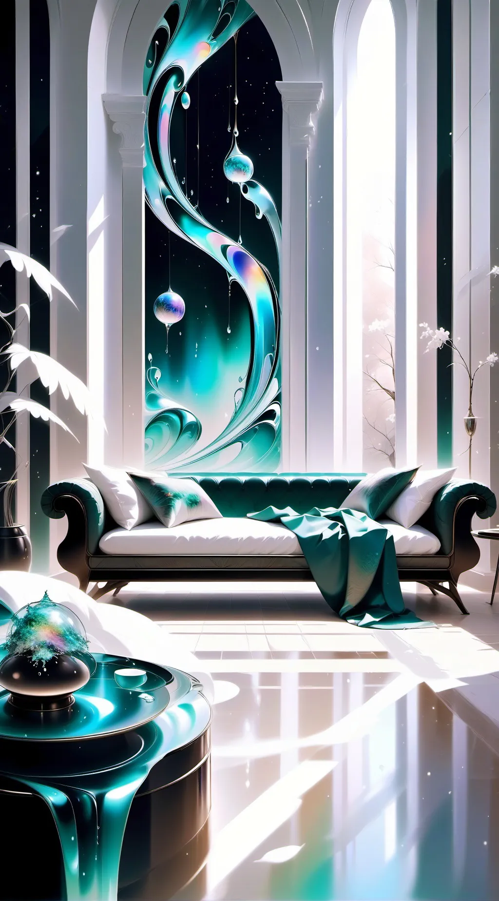 ai character: Dream SMP background