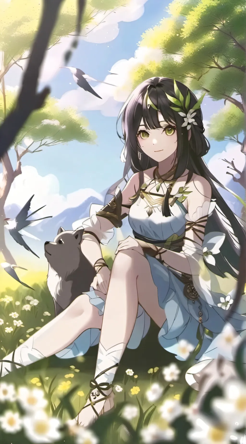 ai character: Abigail  background