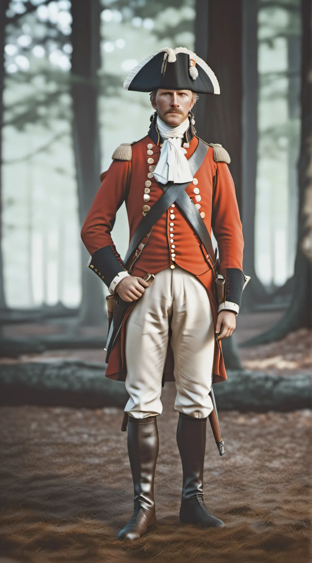 ai character: Revolutionary War  background