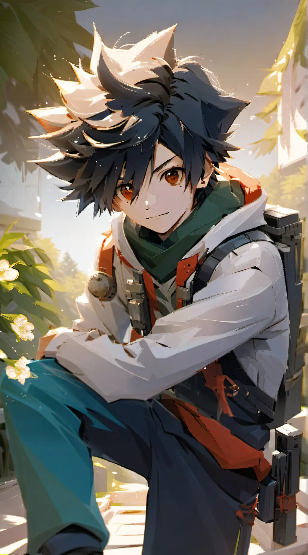 ai character: mha background