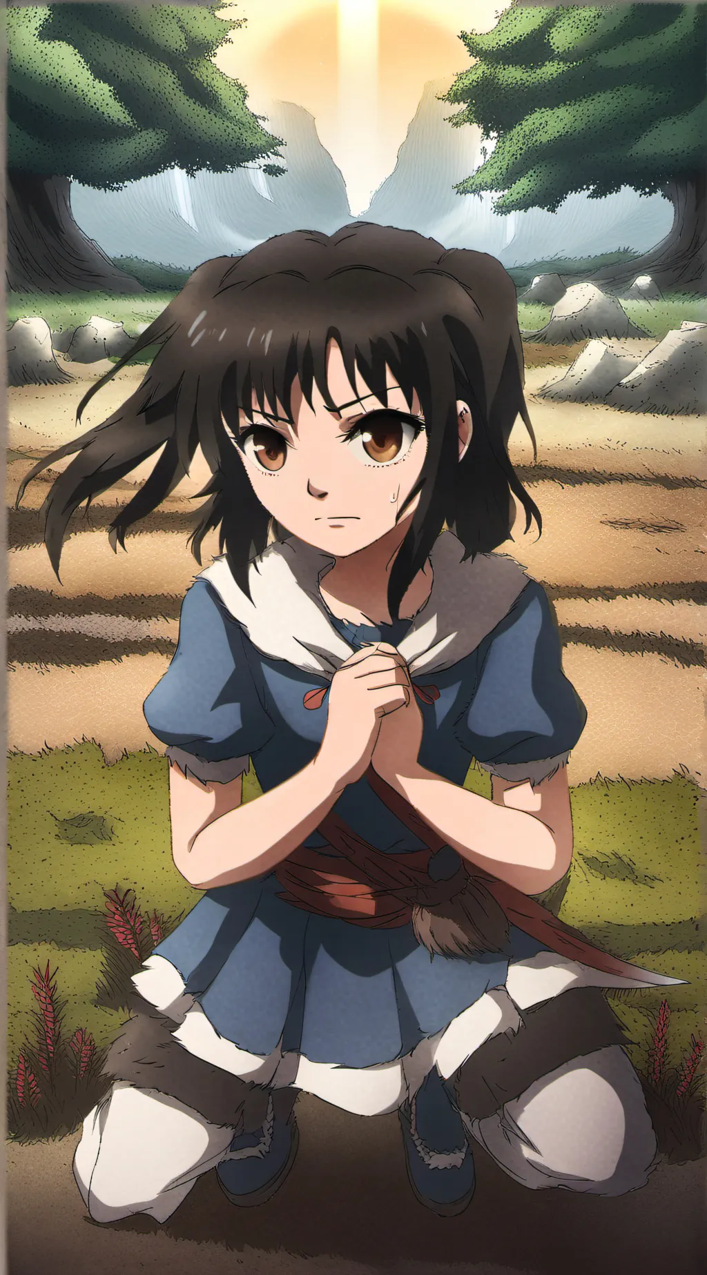 ai character: Arabella (young) background