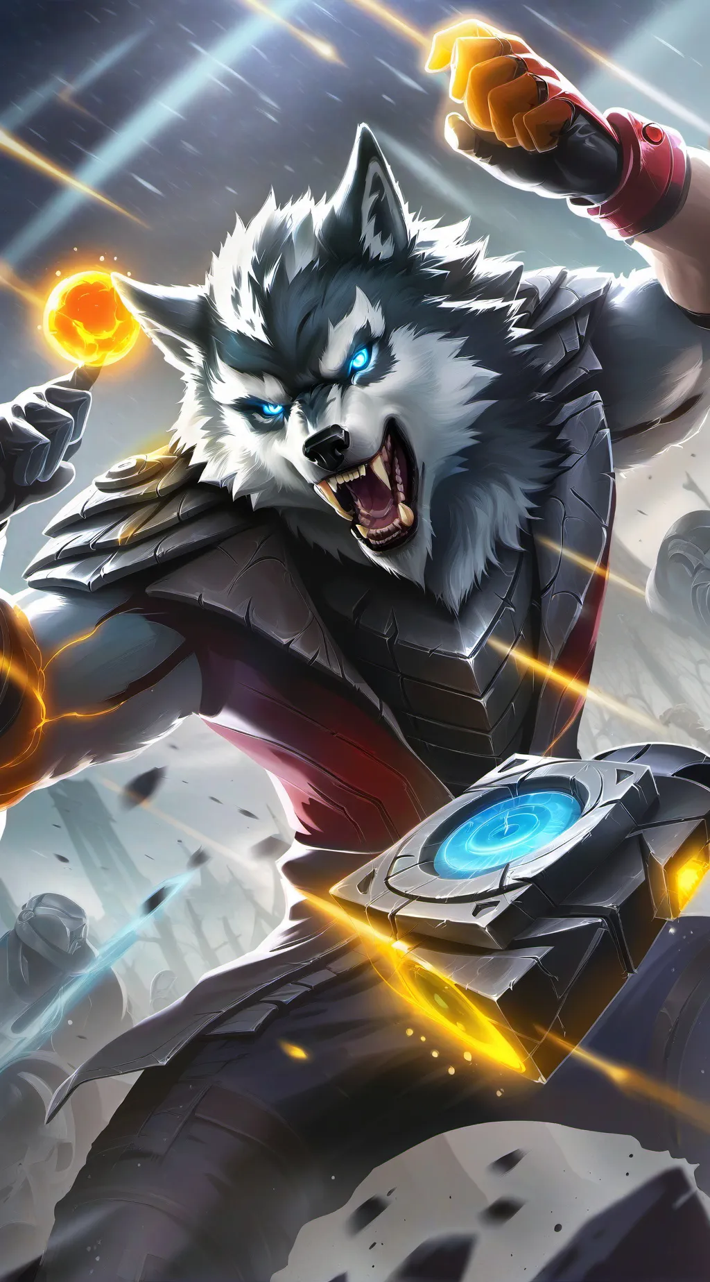 ai character: wearwolf classmate background