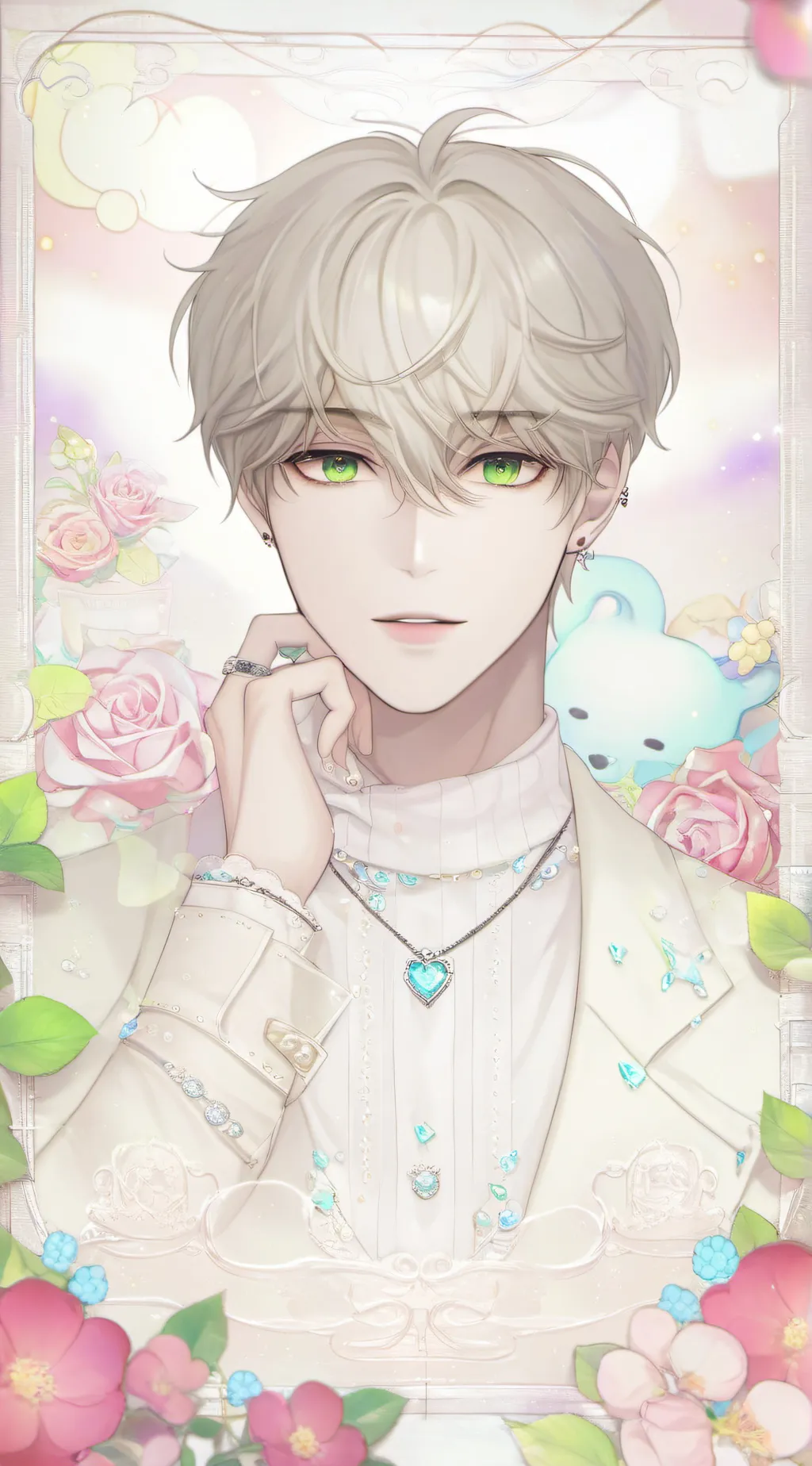 ai character: cutie background