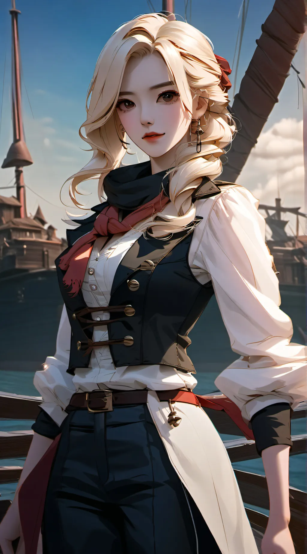 ai character: Silvia background