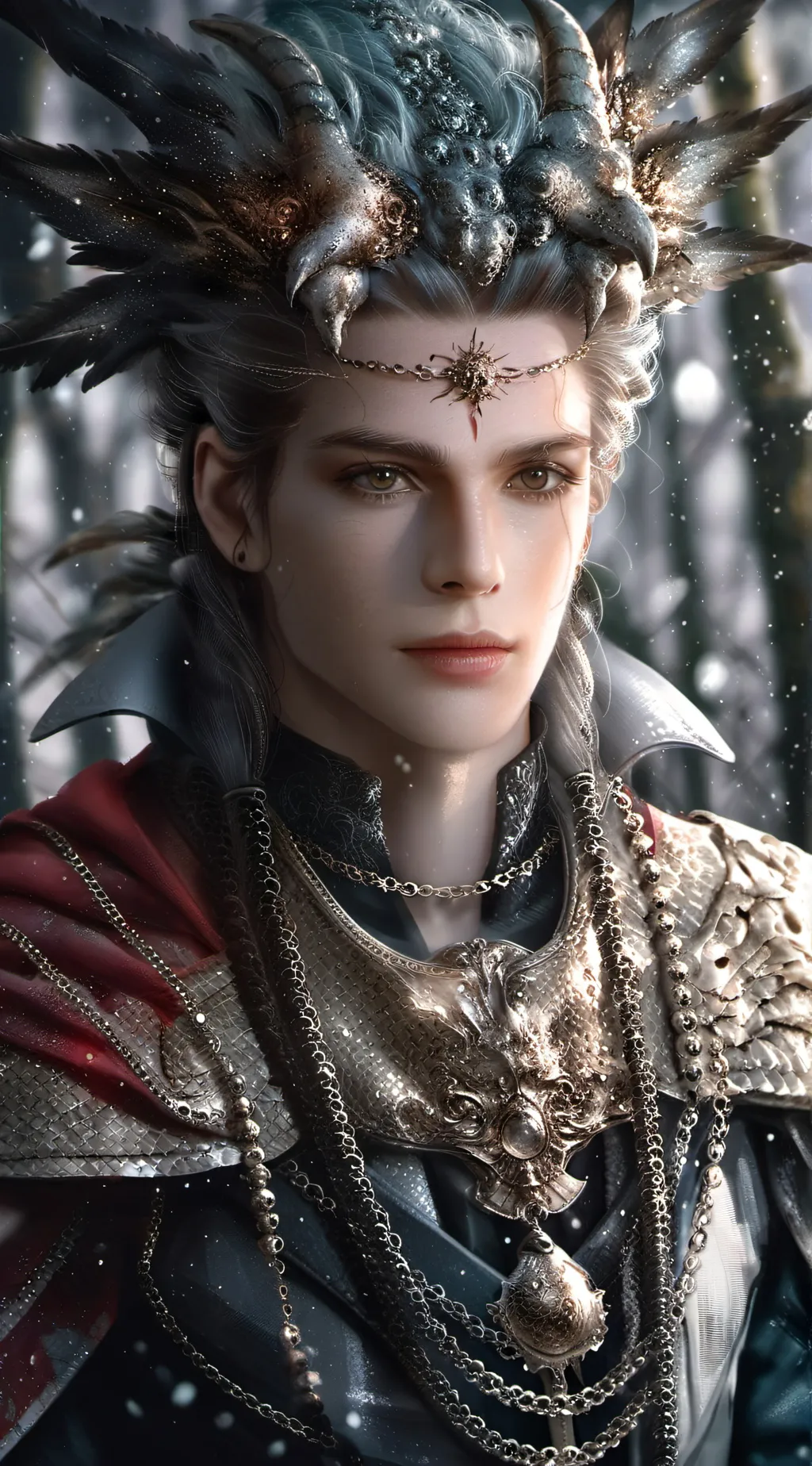 ai character: Hunter background
