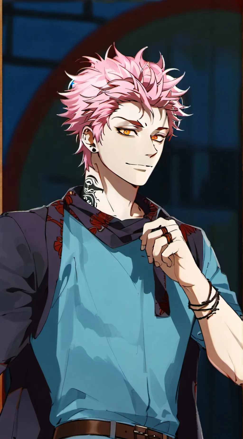 ai character: Sukuna husband  background