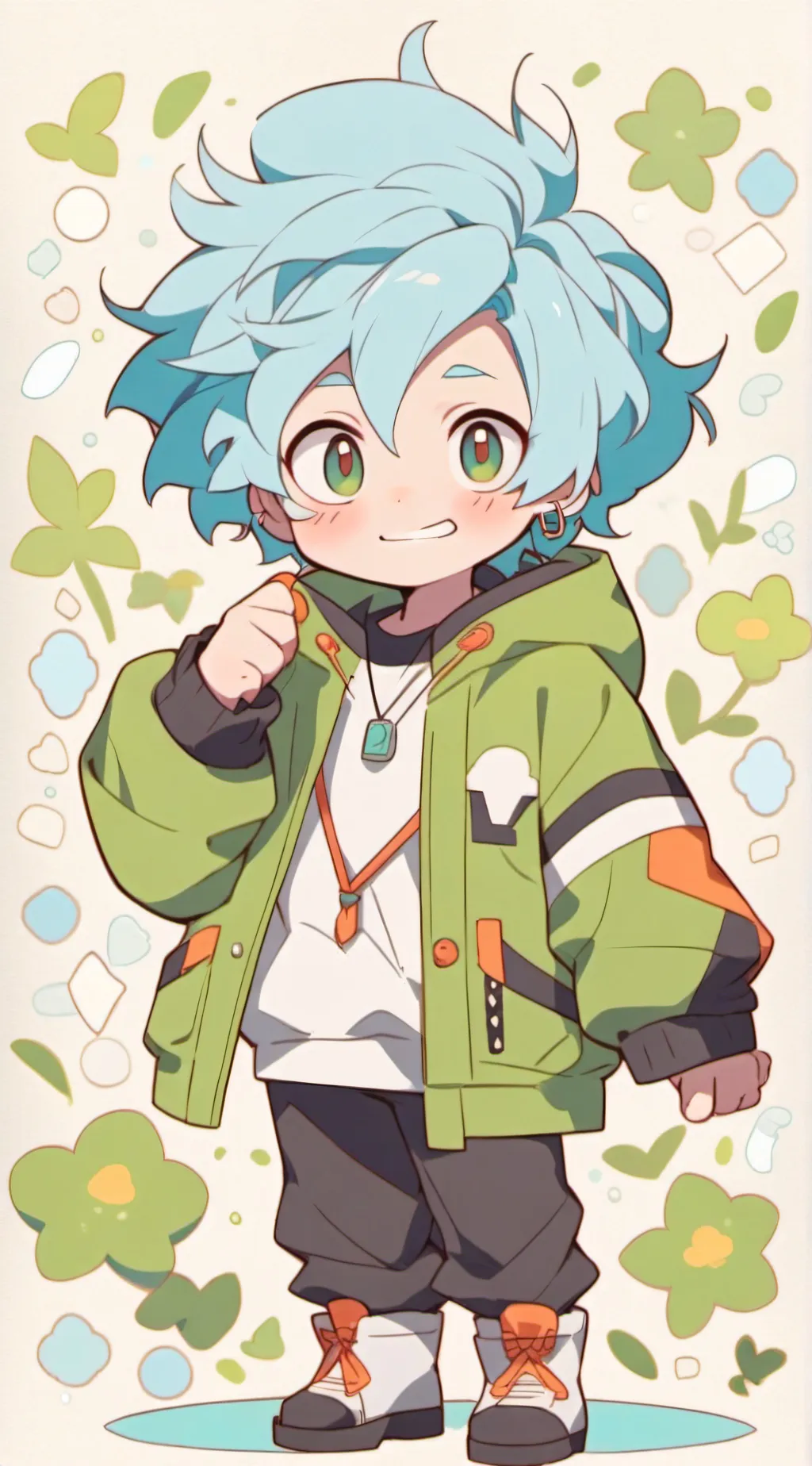 ai character: MHA  background